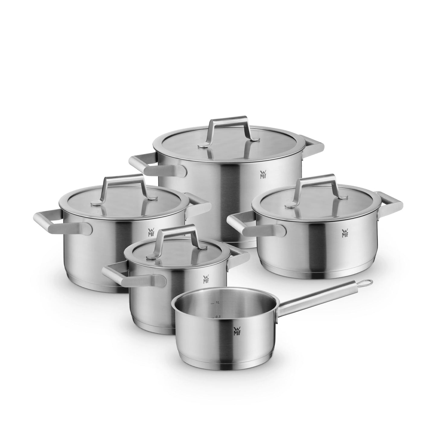 Set 5 pentole con coperchi Comfort Line WMF
