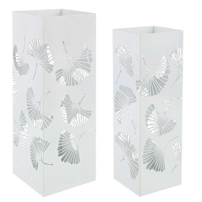 Portaombrelli bianco ginkgo H48