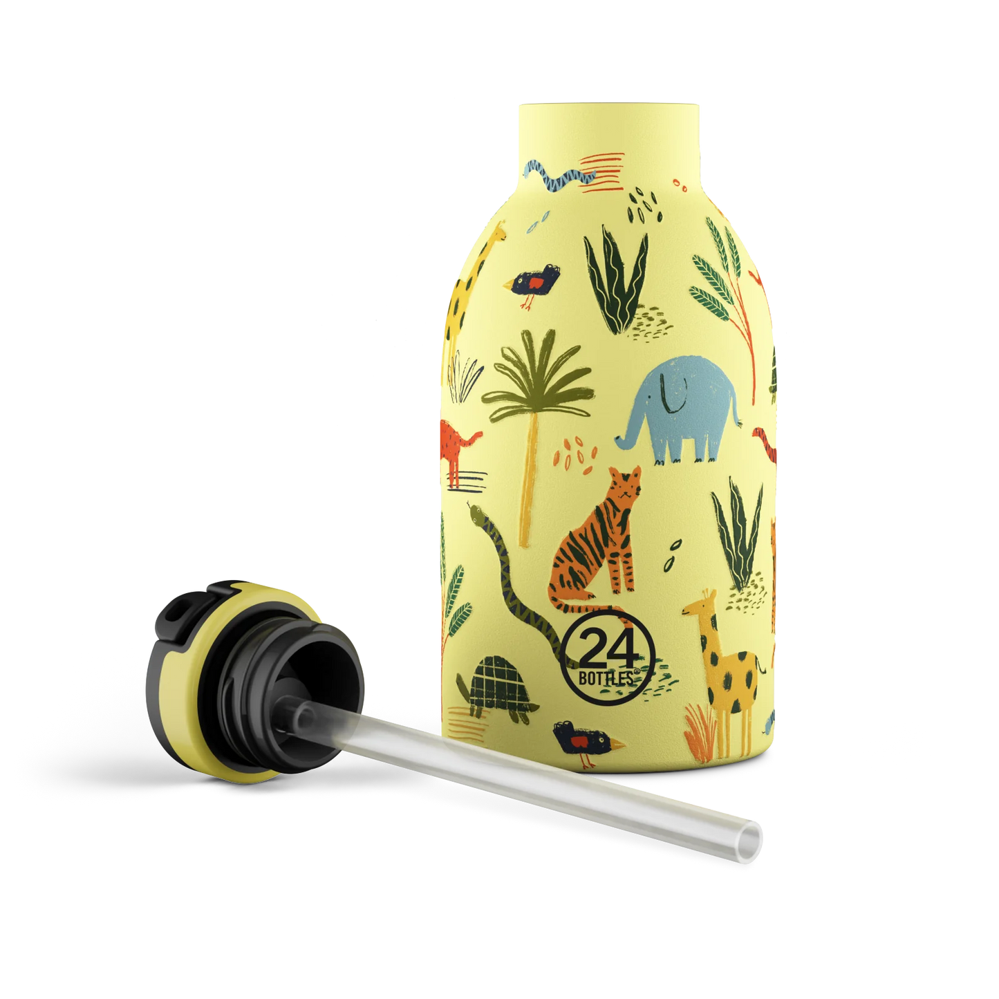 Bottiglia termica 330 ml Jungle Friends Kids 24Bottles