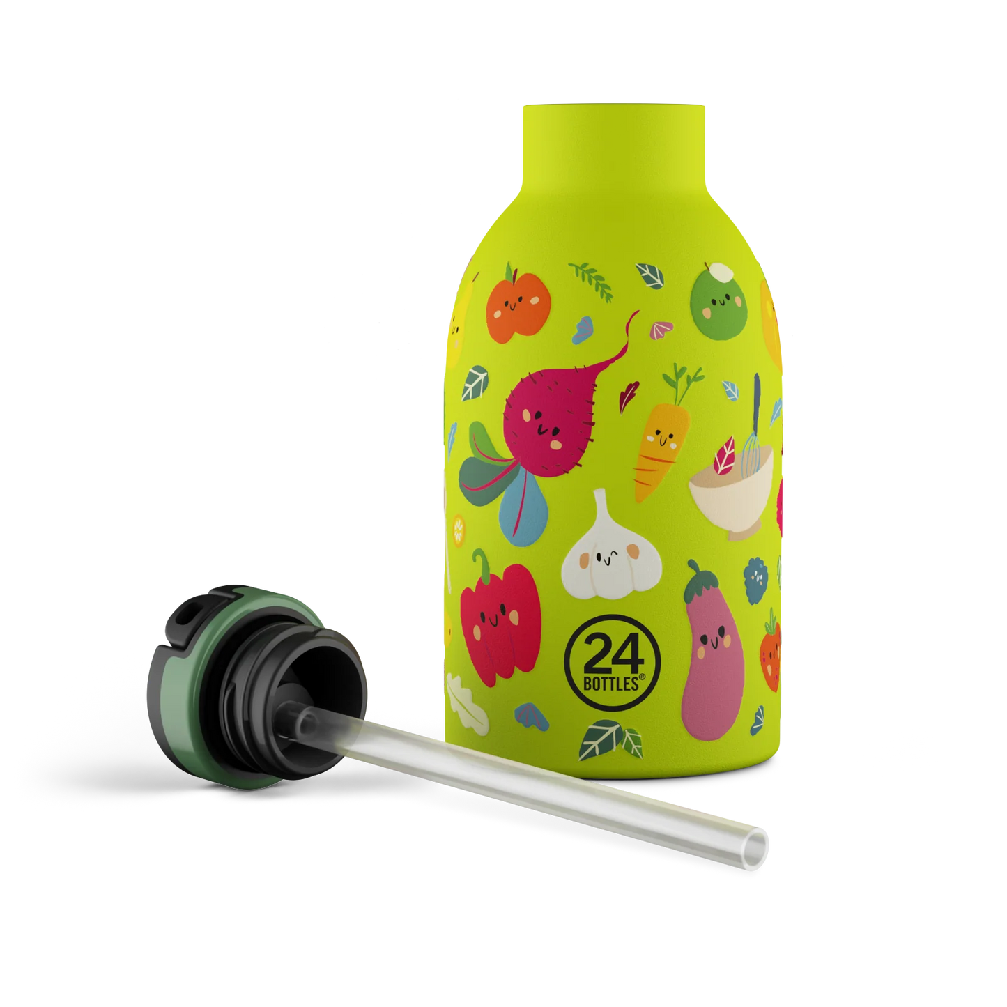 Bottiglia termica 330 ml Veggie Friends Kids 24Bottles