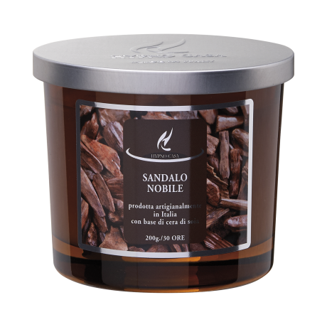 Hypno casa Candela profumata 200g Sandalo nobile