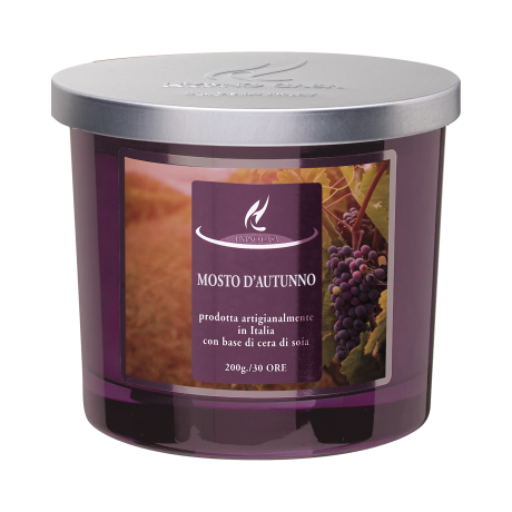 Hypno casa Candela profumata 200g Mosto d'autunno