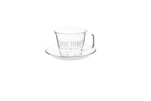 Set 2 tazze  con piattino My Home Nuvole di Stoffa