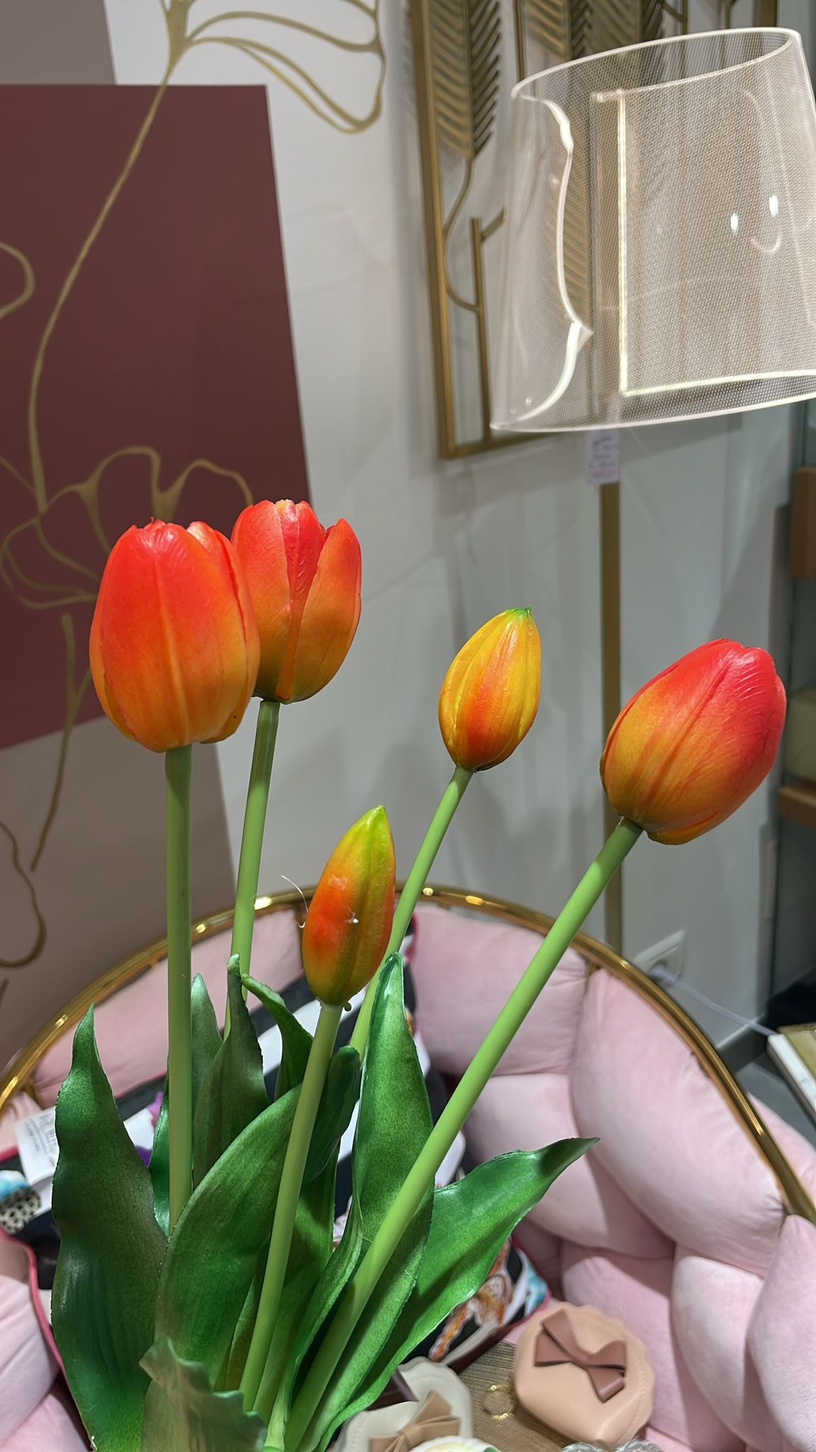 Bundle 5 tulipani Real Touch Bruco
