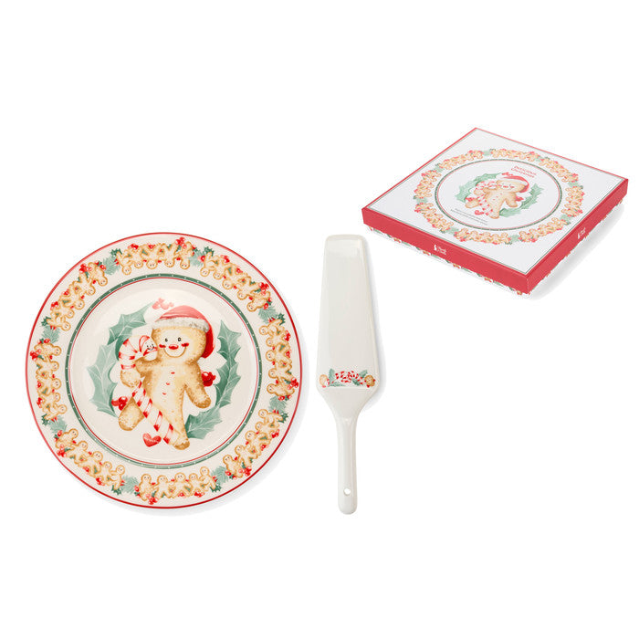 Piatto con paletta Delicious Christmas Nuvole di Stoffa