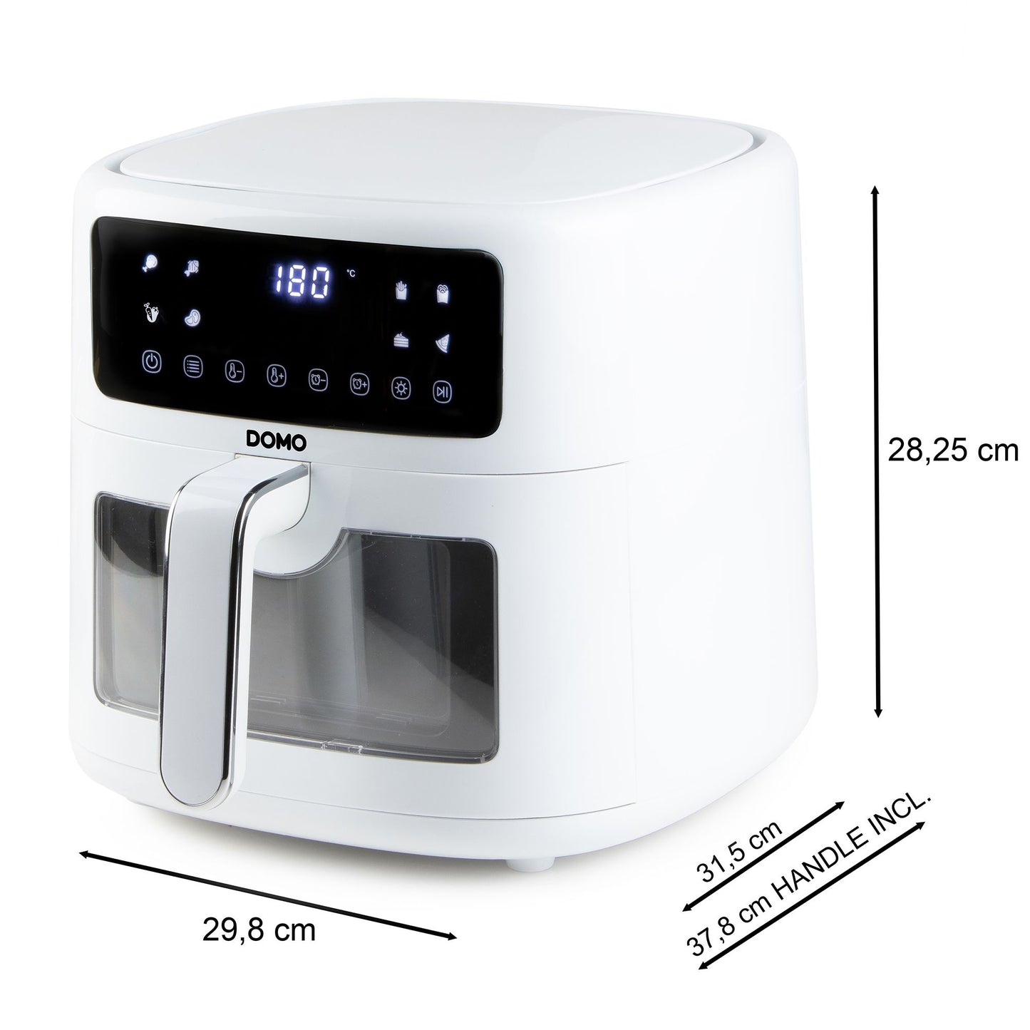 Friggitrice ad aria calda 6 Lt DOMO
