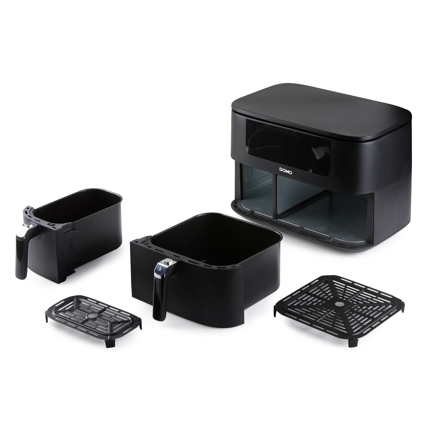 Friggitrice ad aria con doppio cestello 3+6L DOMO