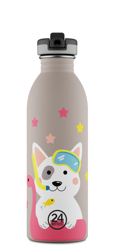 Borraccia 500 ml Lucky Dog Kids 24Bottles