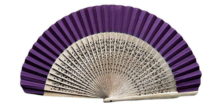 Ventaglio Japon viola