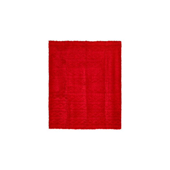 Plaid rosso 160x90cm Nuvole di stoffa