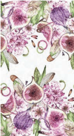Tovaglia idrorepellente 155x355cm Caneva Maison Sucree