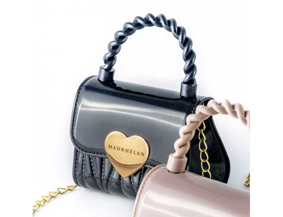 Madrhélen borsetta con cuore oro Fashion Bags
