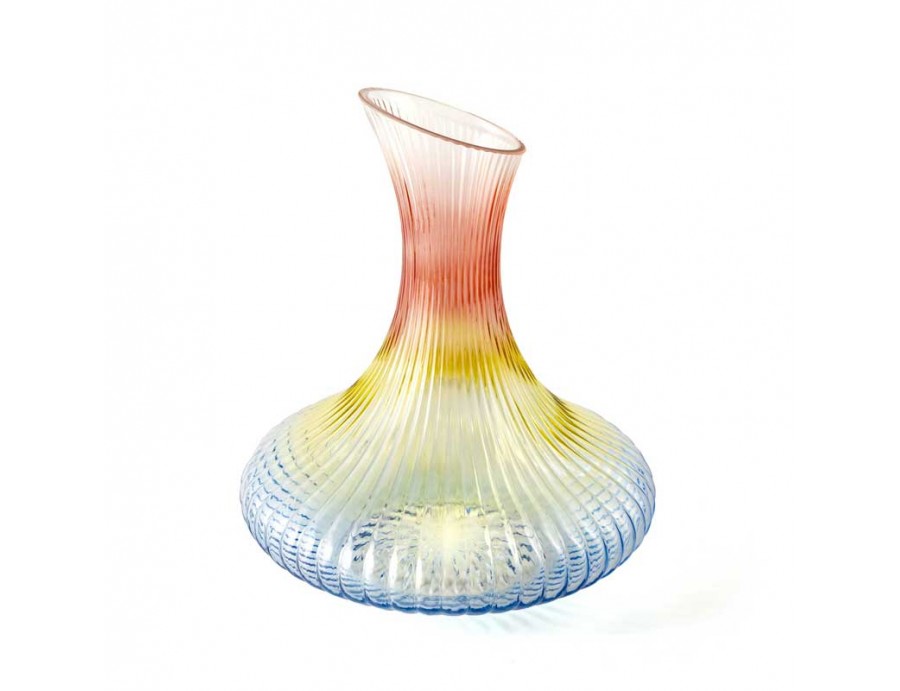 Madrhélen Decanter in vetro Rainbow