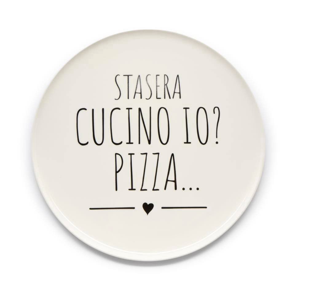Piatto pizza Nuvole di Stoffa