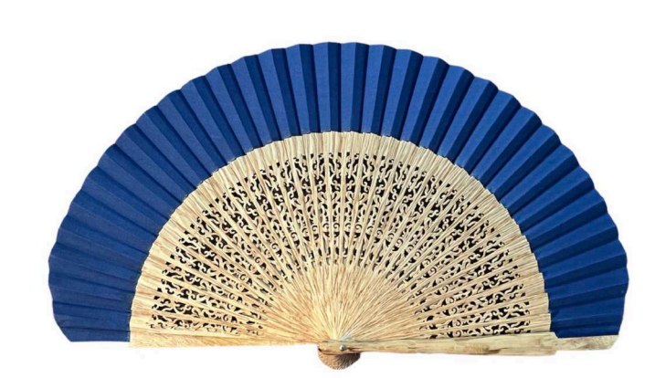 Ventaglio Japon blu