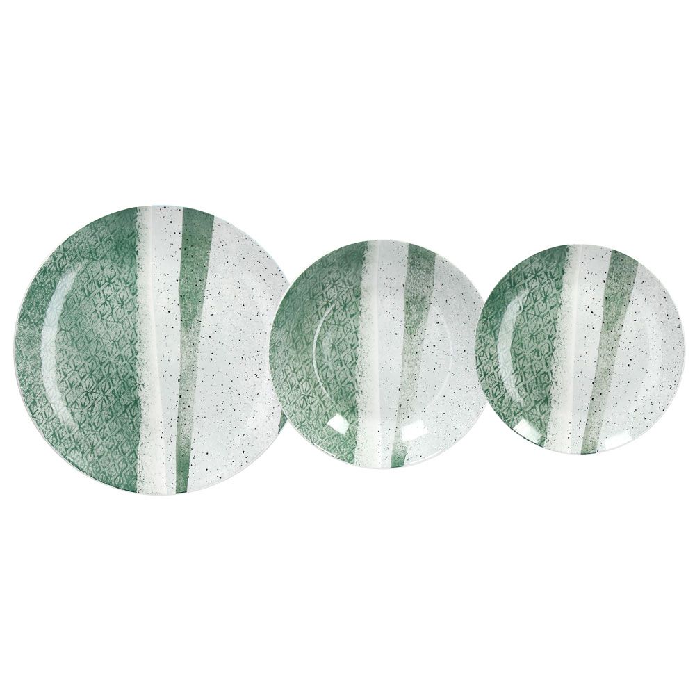 PROMO Andrea Fontebasso Servizio piatti 18 pz Malachite