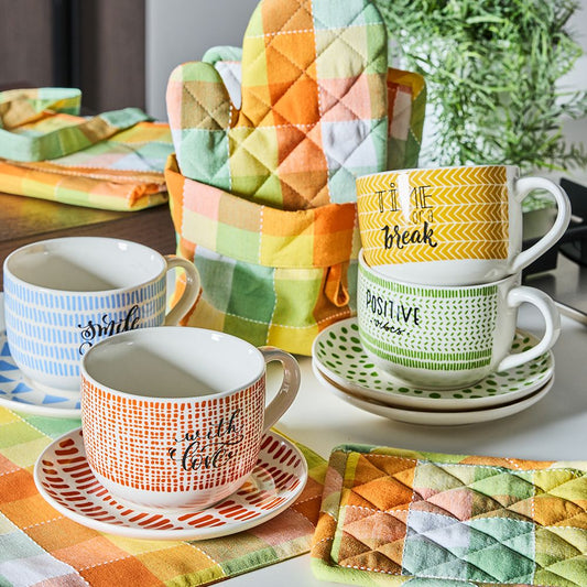 Tazza con piattino Jumbo 570 cc Cozy Breakfast Andrea Fontebasso