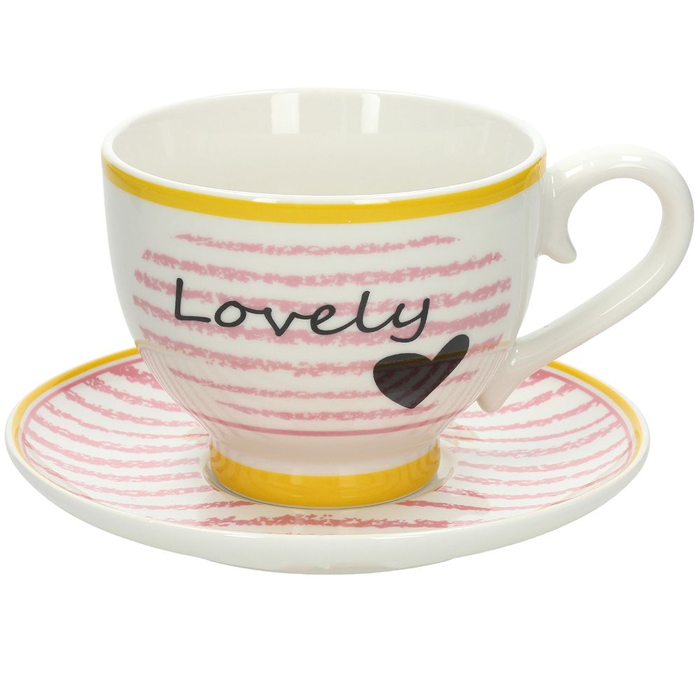 Tazza con piattino Jumbo 480cc Cozy Breakfast Andrea Fontebasso