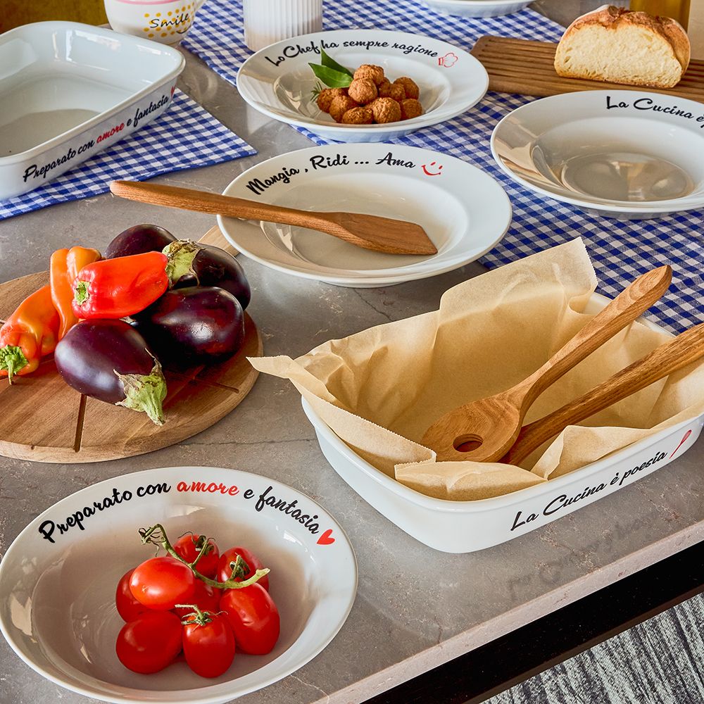 Pirofila rettangolare da forno Fantasia Pl-Cook Andrea Fontebasso