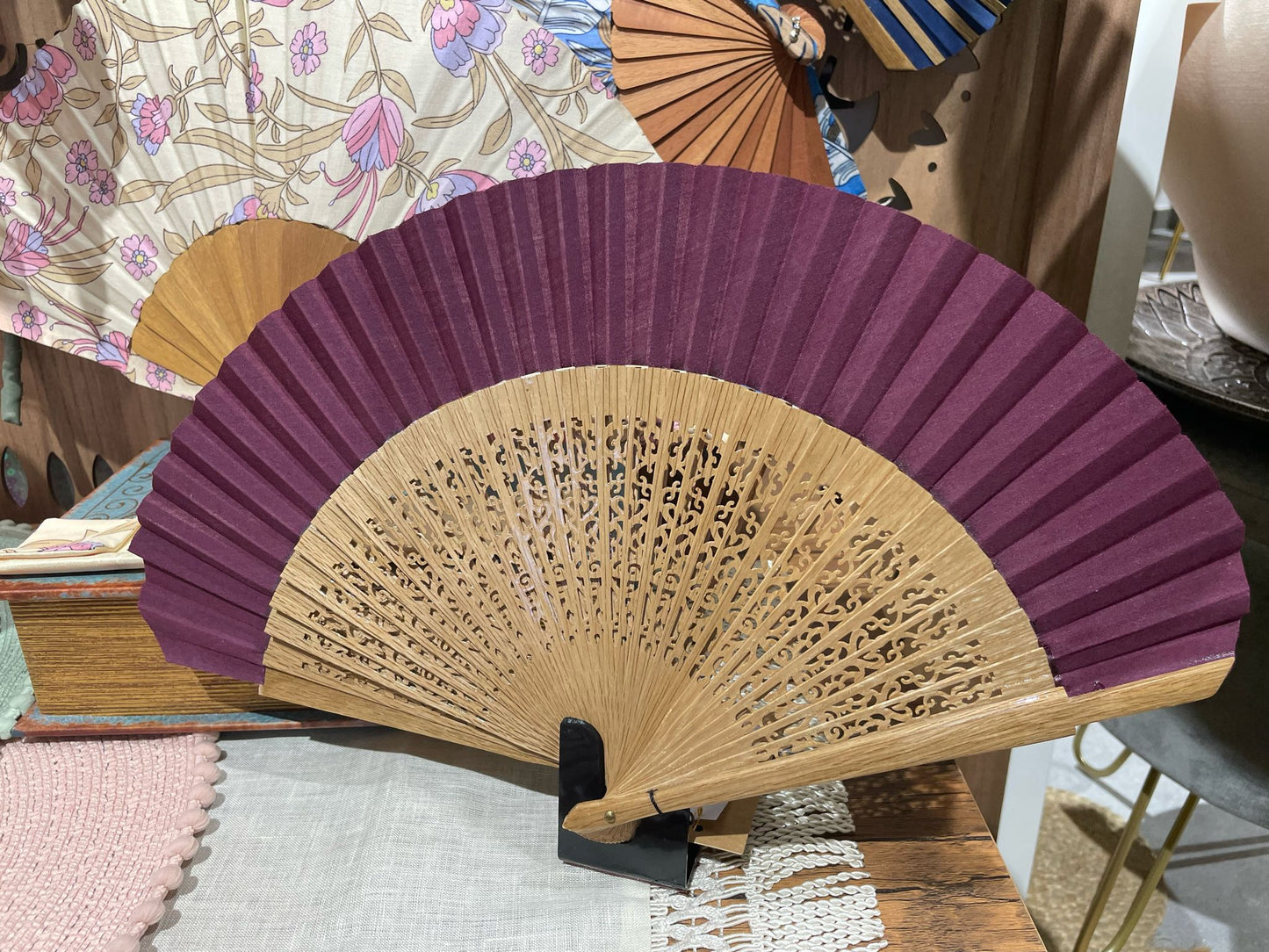Ventaglio Japon viola