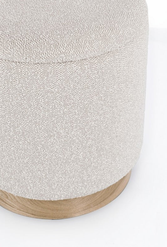 Pouf contenitore grigio chiaro H42