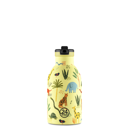Bottiglia termica 330 ml Jungle Friends Kids 24Bottles