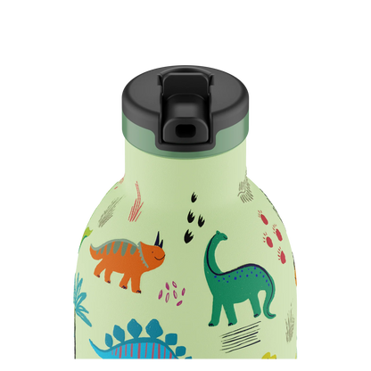 Bottiglia termica 330 ml Jurassic Friends Kids 24Bottles
