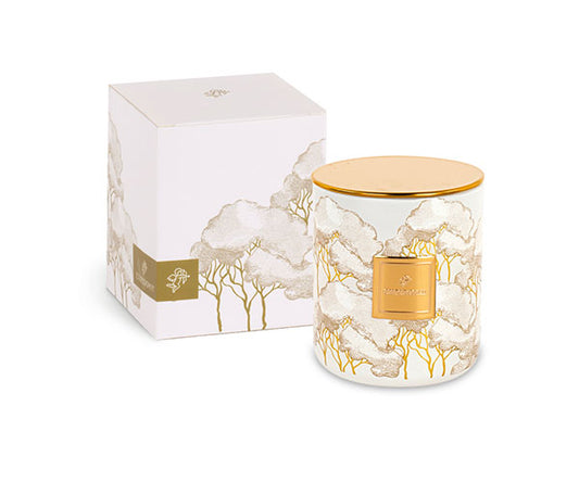 Candela profumata (h 10 cm) Intrecci e coralli Cupido&Co