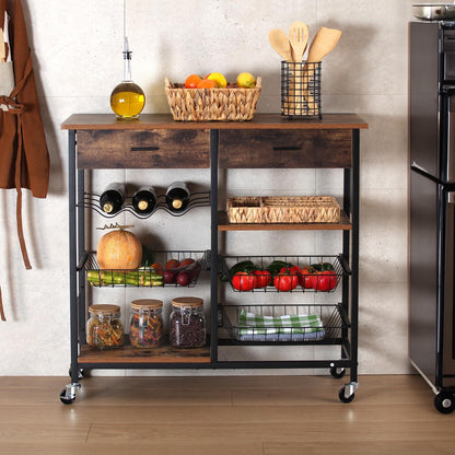 Versa Home Carrello da cucina Industrial