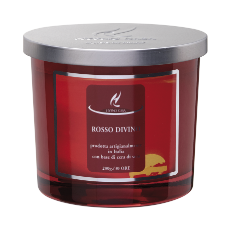 Hypno casa Candela profumata 350g Rosso divino