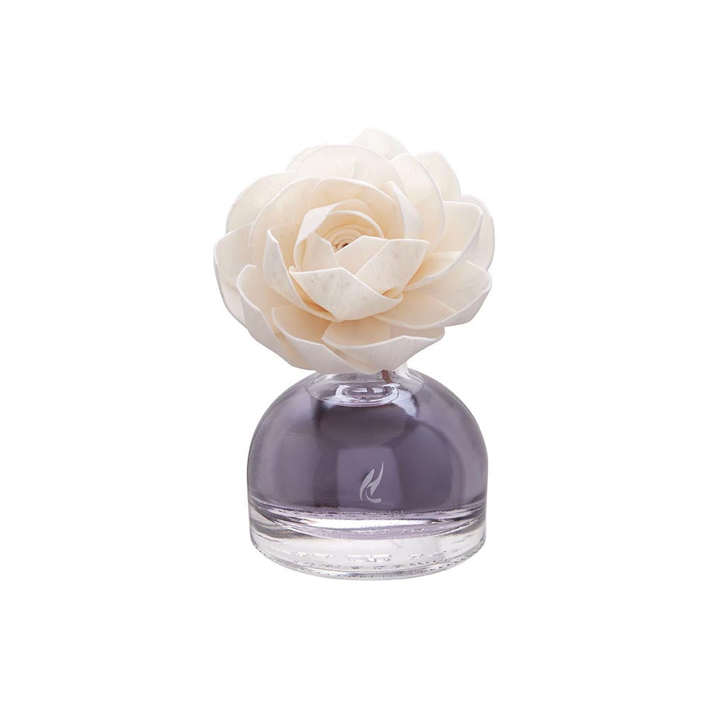 HYPNO CASA Diffusore in vetro con rosa bianca Orchidea Nera 100 ml