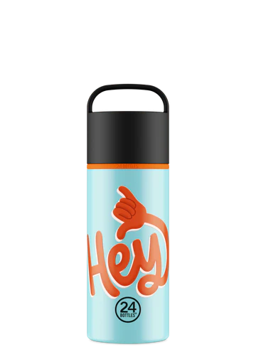 Bottiglia termica 730 ml Spin Bottle "Hey! Blue" 24Bottles
