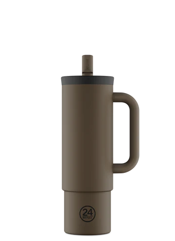 Tazza termica 800 ml Straw Cup "Mocha" 24Bottles