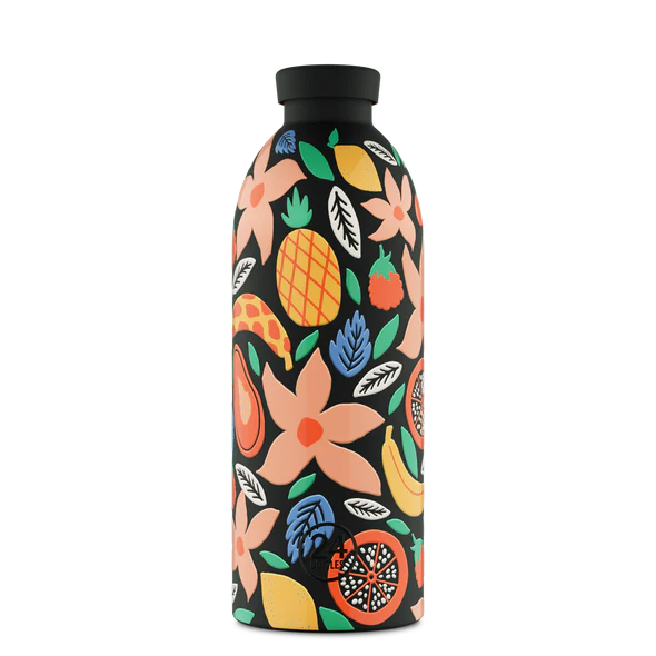 Bottiglia termica 850 ml "Tropical Noir" Clima 24Bottles
