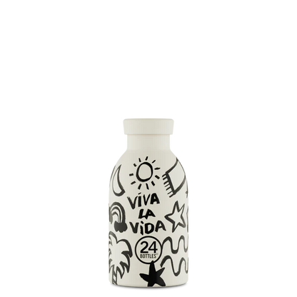 Bottiglia termica 330 ml Clima "Viva la Vida" 24Bottles
