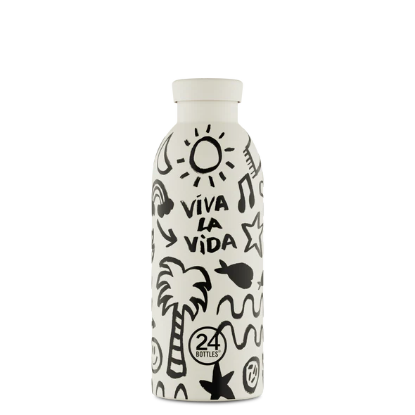 Bottiglia termica 500 ml Clima "Viva la Vida" 24Bottles