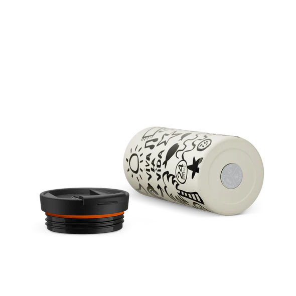 Tazza termica 600 ml Travel Tumbler "Viva la vida" 24Bottles