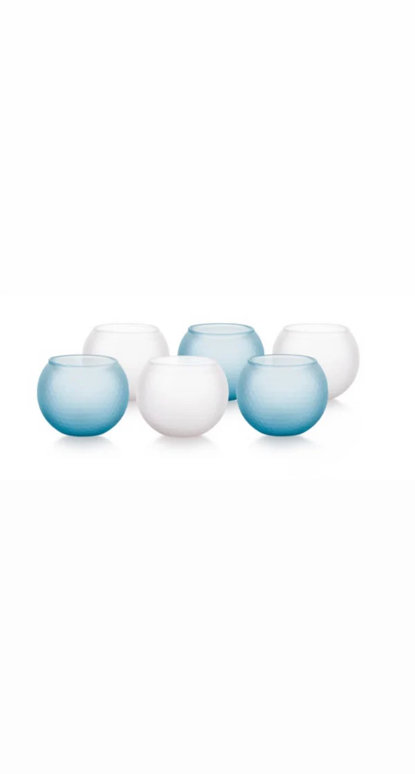 Set 6 bicchieri liquore "Bubble" Madrhélen