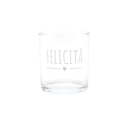 Set 6 bicchieri in vetro My Home Nuvole di Stoffa