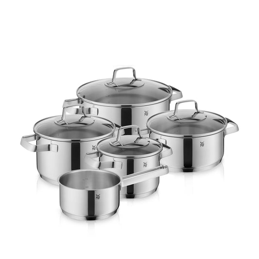 Set 5 pentole con coperchi Belmonte WMF