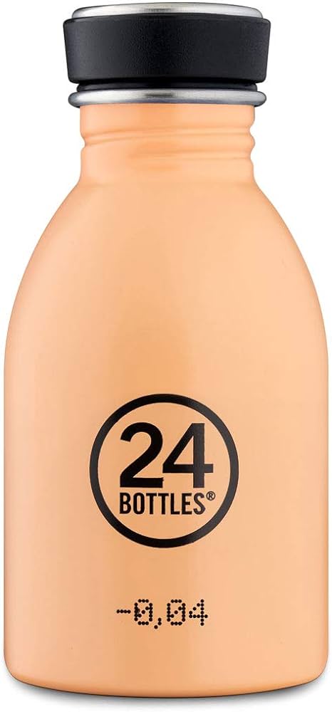 Borraccia 250 ml Peach Orange Urban 24Bottles