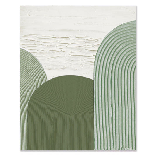 Quadro Green Curves Agave