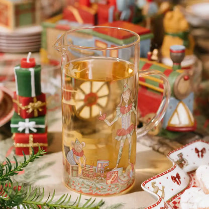 Brocca in borosilicato con soldatino Vintage Toys Nuvole di Stoffa