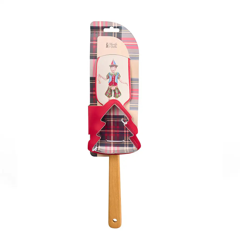 Spatola con stampino albero Vintage Toys Nuvole di Stoffa