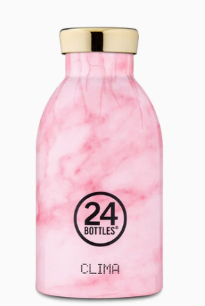 Bottiglia termica 330 ml Marble Pink Clima 24Bottles