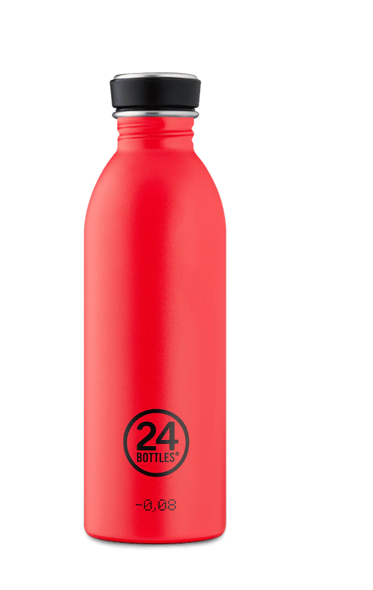 Borraccia 500 ml Hot Red Urban 24Bottles