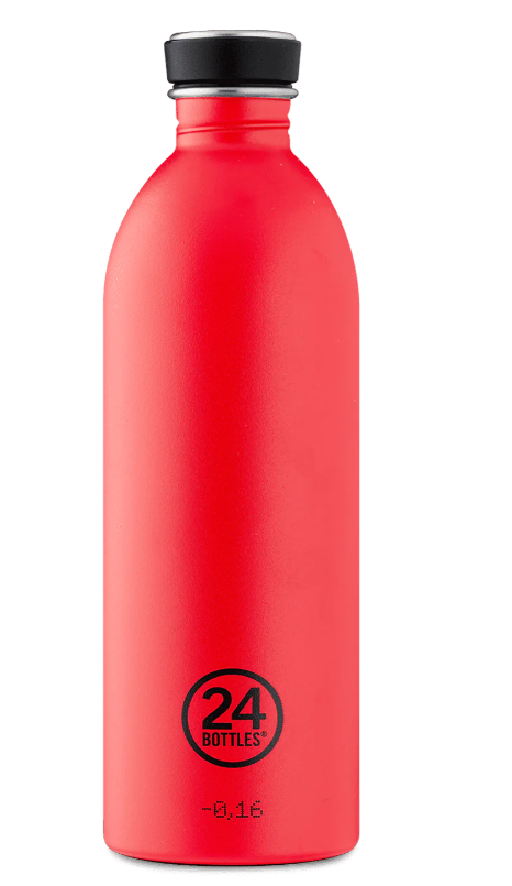 Borraccia 1000 ml Hot Red Urban 24Bottles