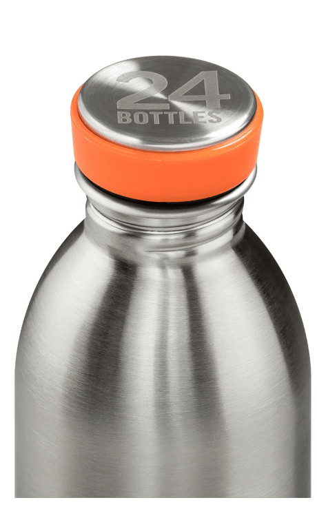 Borraccia 500 ml Brushed Steel Urban 24Bottles