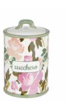 Barattolo zucchero in ceramica Rose - Montemaggi