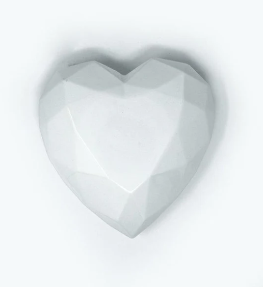Umidificatore cuore "Evaporati" Ceramiche Crescentini